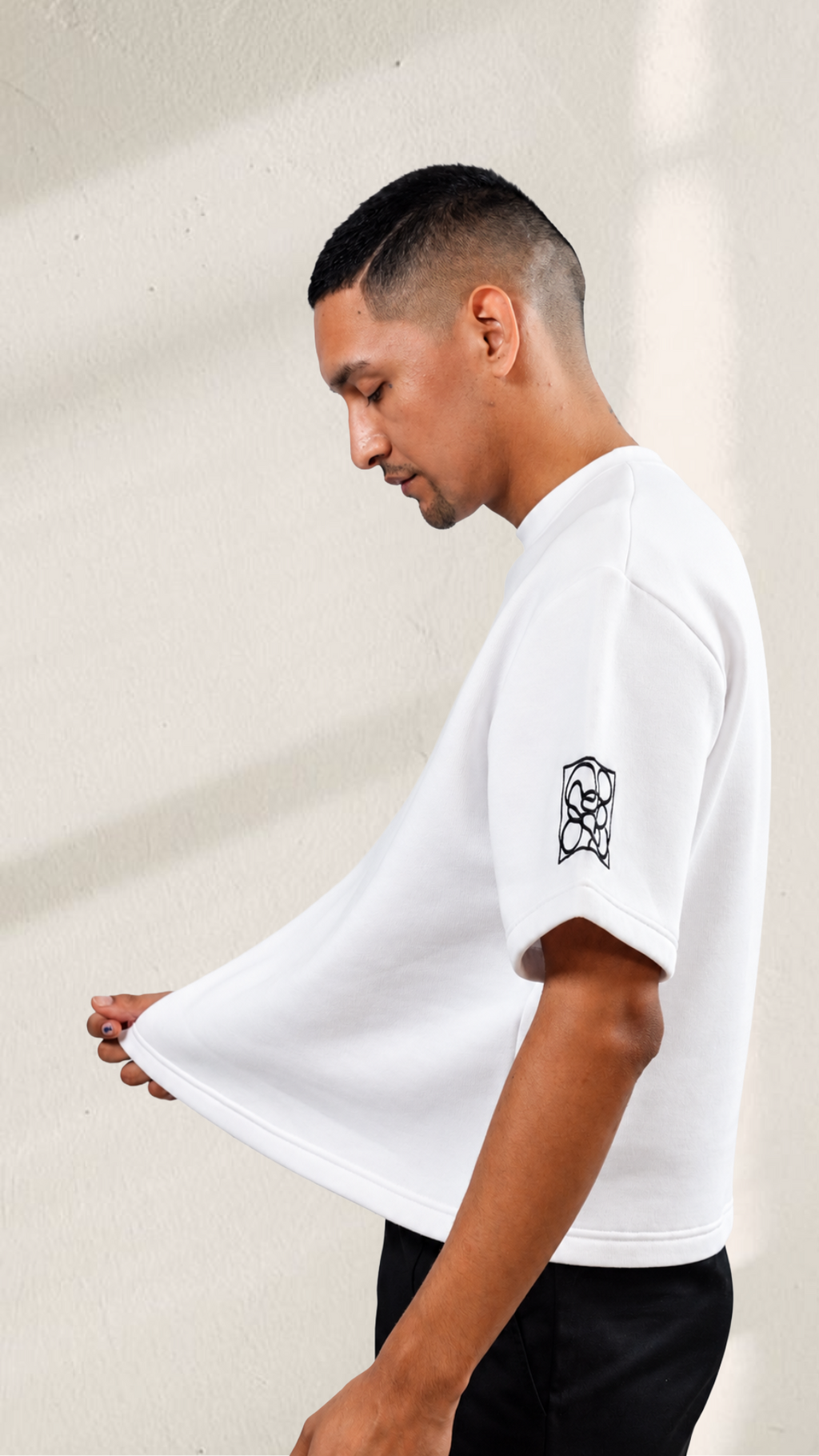 The Monolith Tee — White