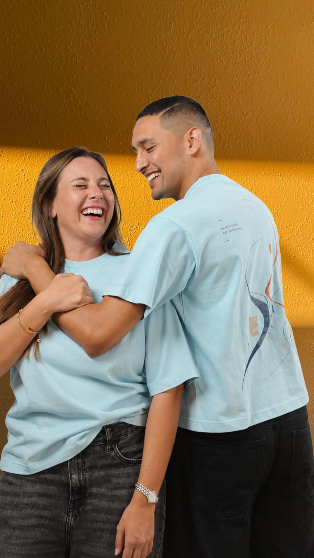 The Encuentro Tee — Sky Blue