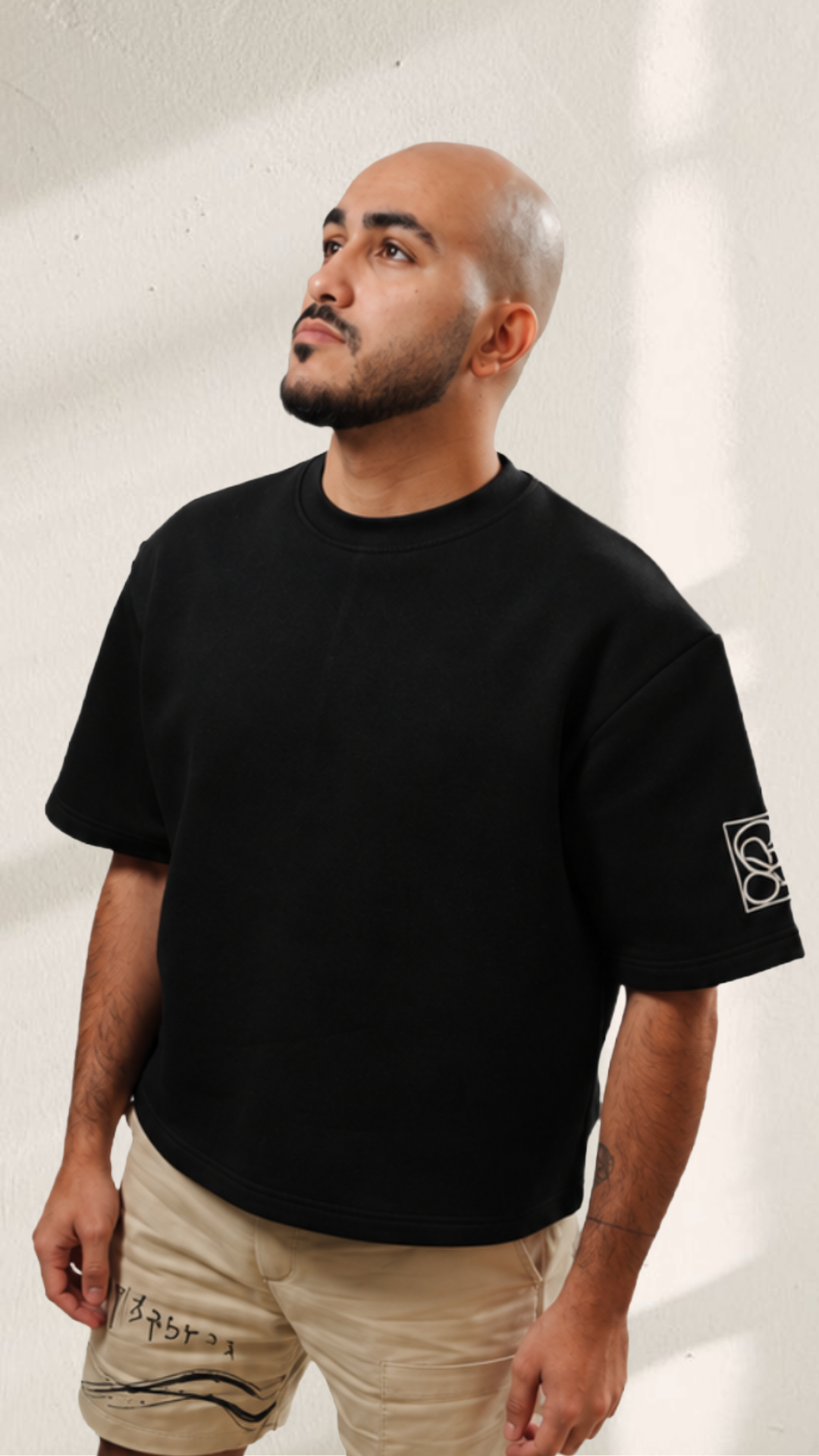 The Monolith Tee — Black
