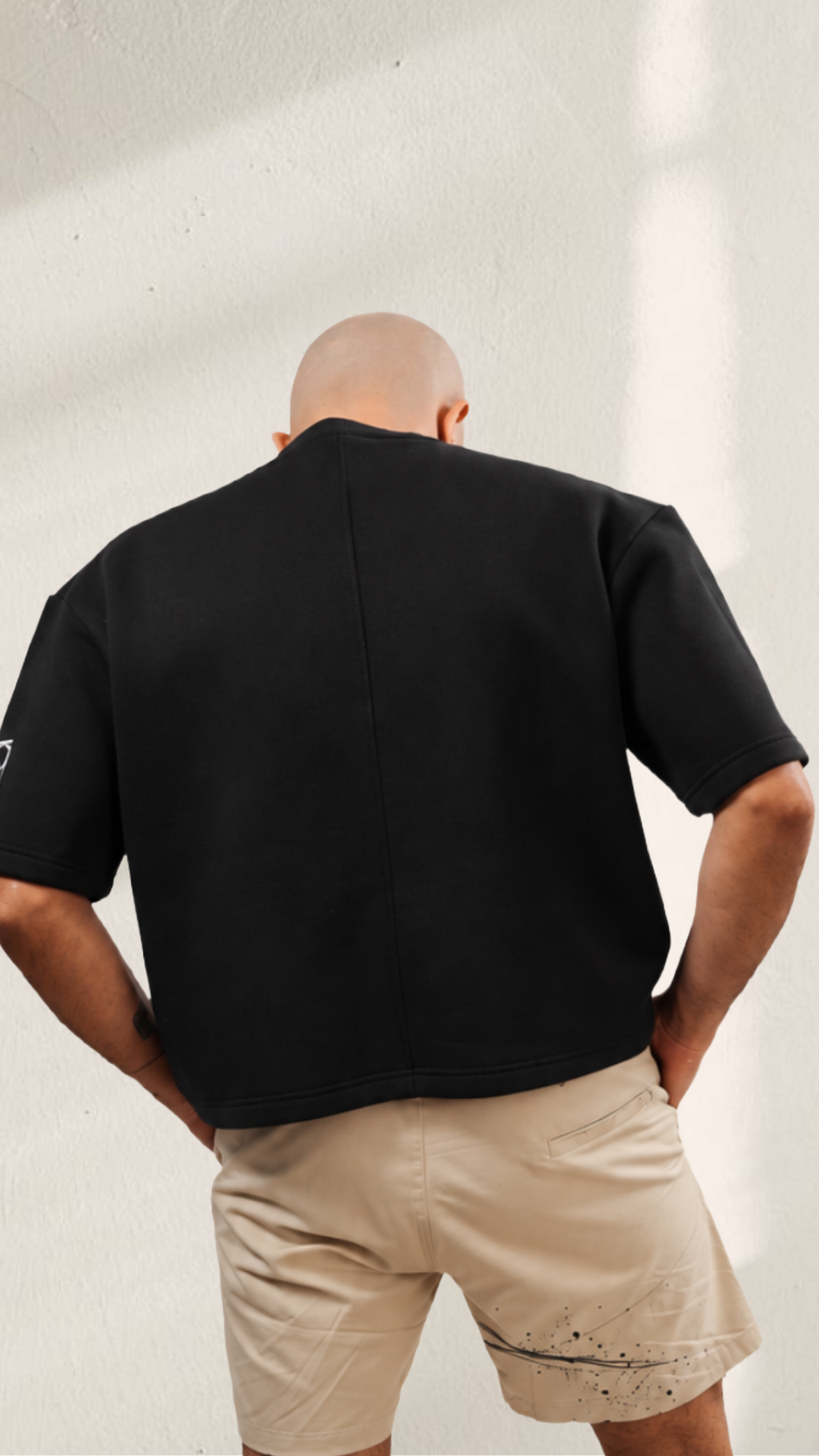 The Monolith Tee — Black
