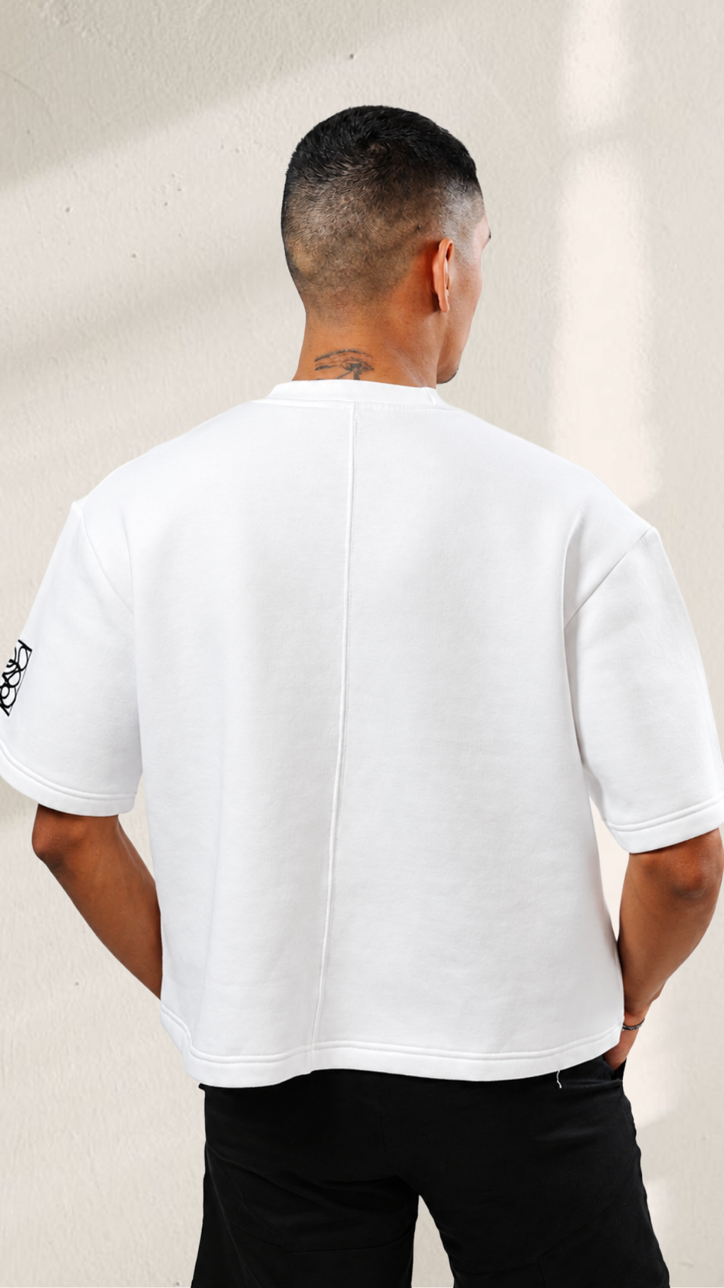 The Monolith Tee — White