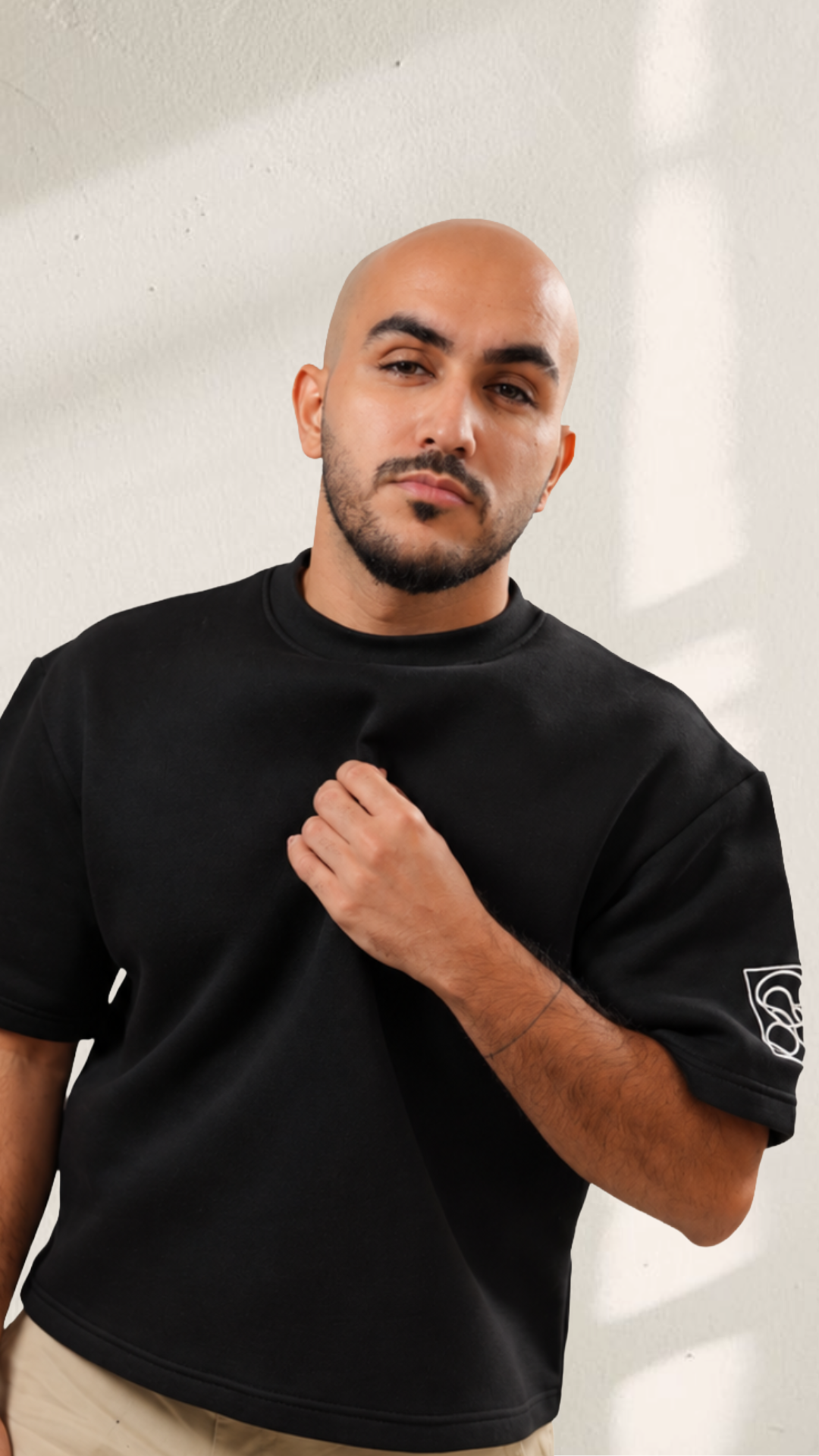 The Monolith Tee — Black