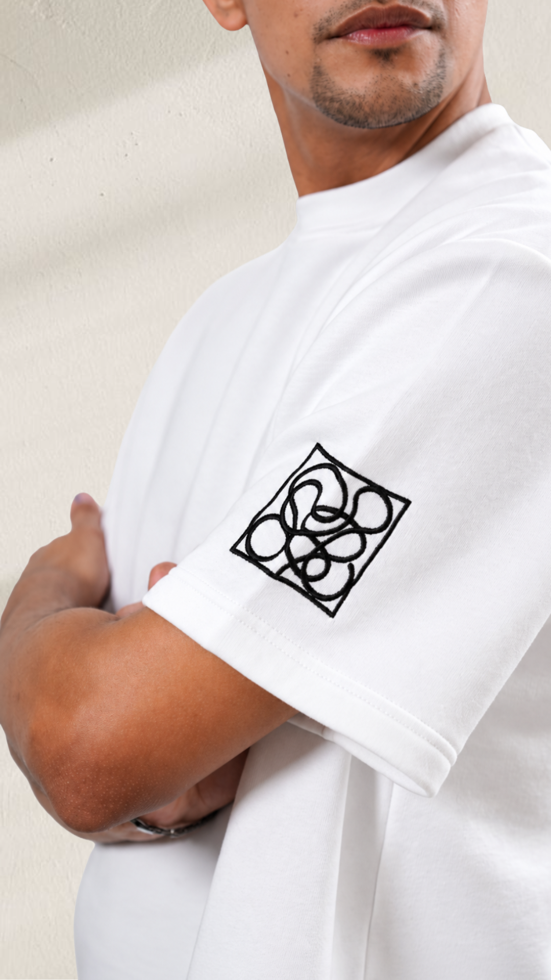 The Monolith Tee — White