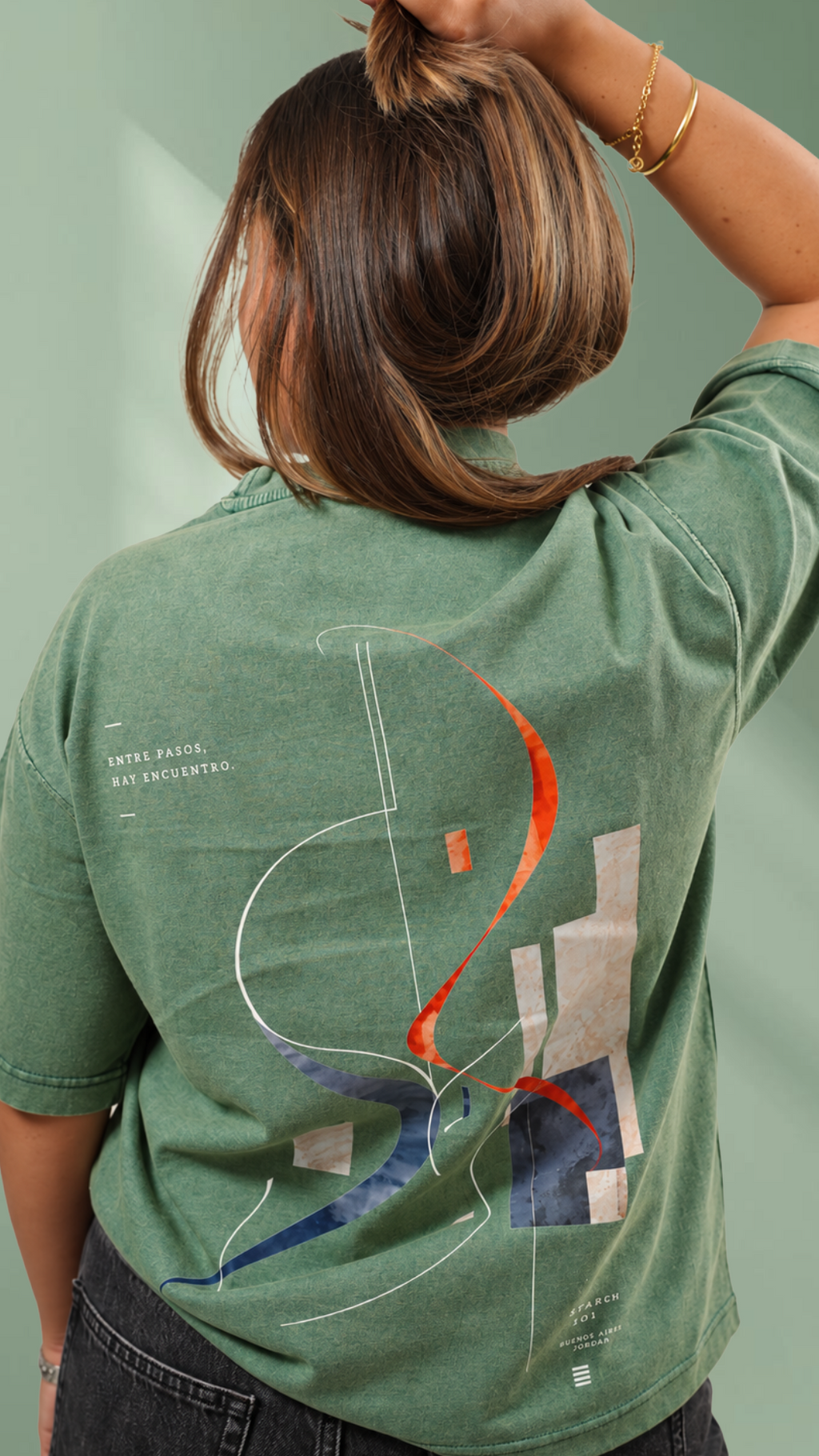 The Encuentro Tee — Green