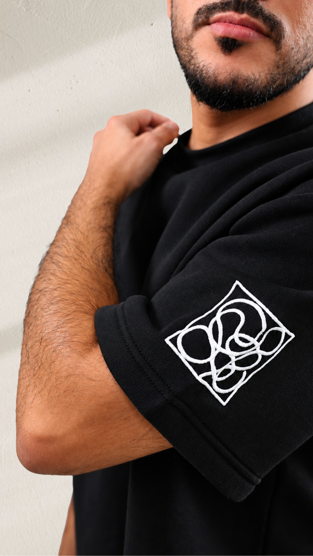 The Monolith Tee — Black