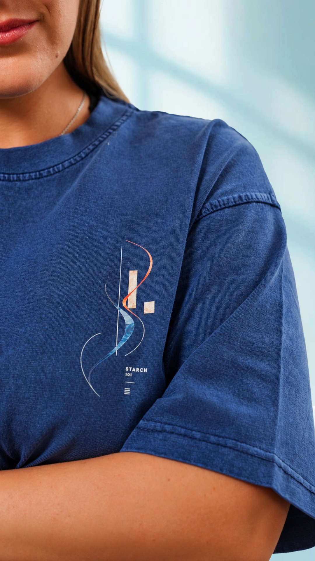 The Encuentro Tee — Navy Blue