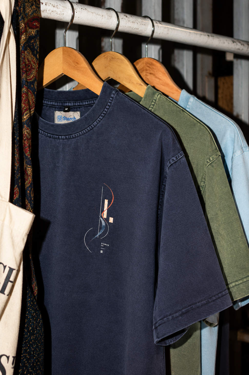 The Encuentro Tee — Navy Blue