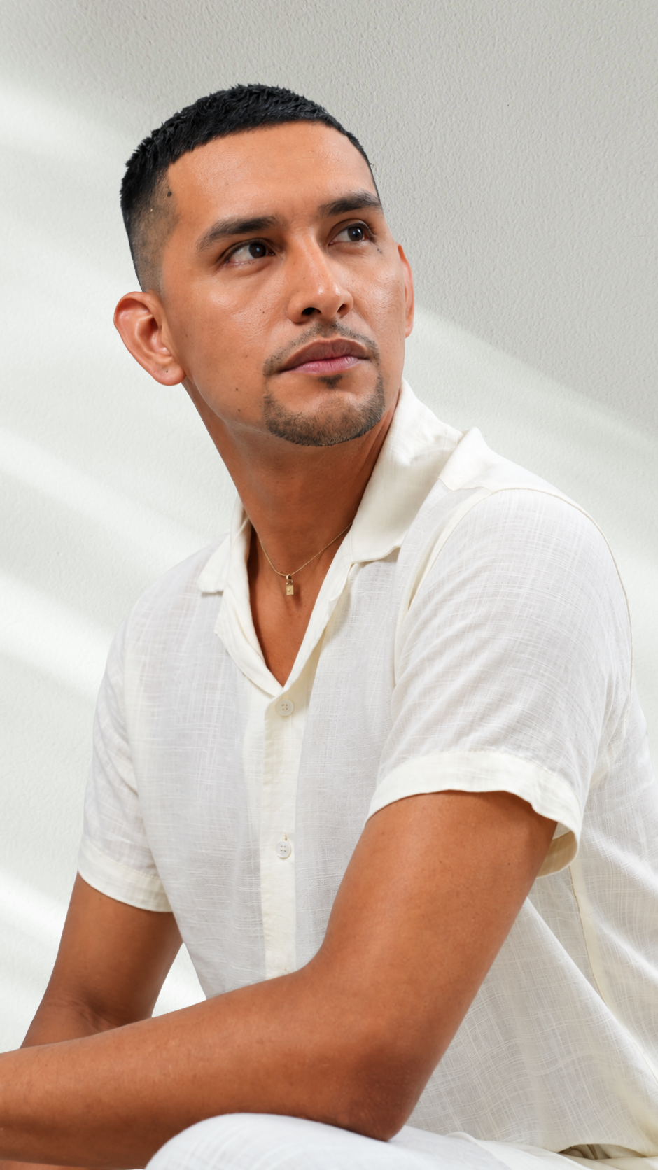 The Sandstone Shirt — detail